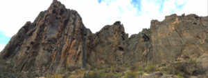 Croquis escalada Gran Canarias