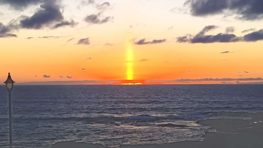 puesta de sol punta hidalgo