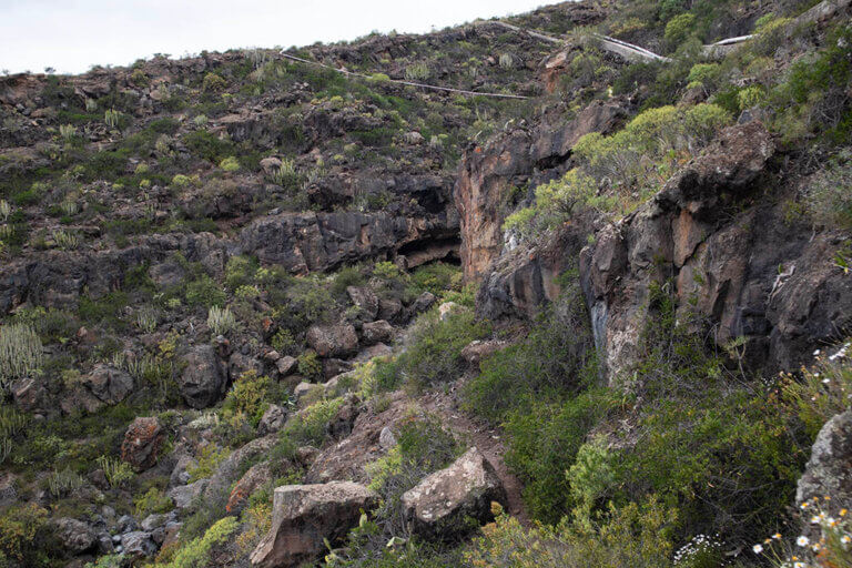 Zona de escalada las Moraditas