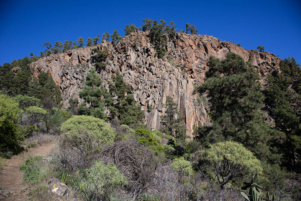 zona de escalada Risco del Muerto